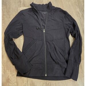 Tuff Athletics Black Zipped Top